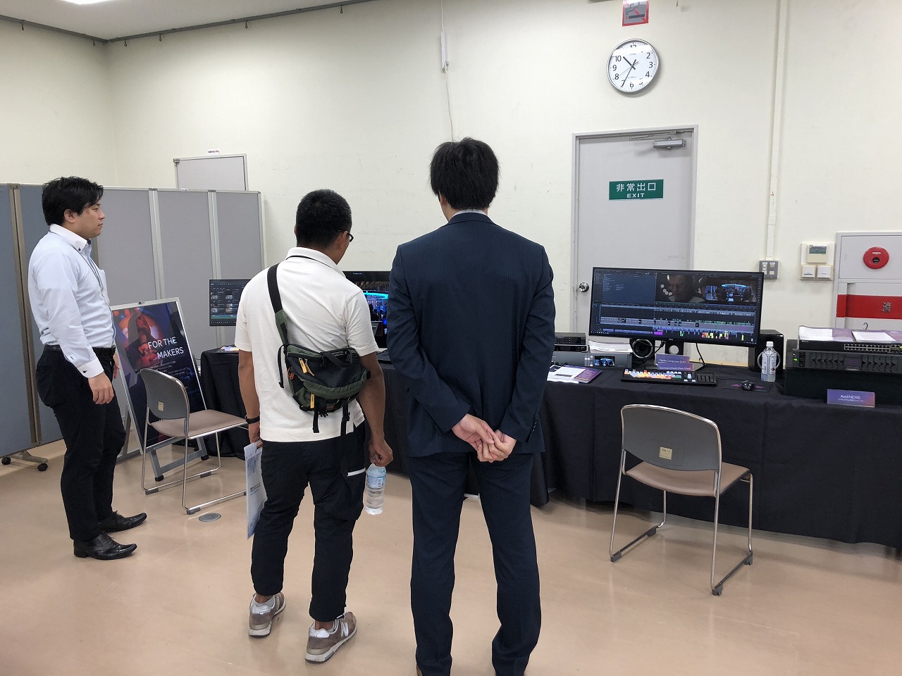 映像音響制作機器展2019in静岡